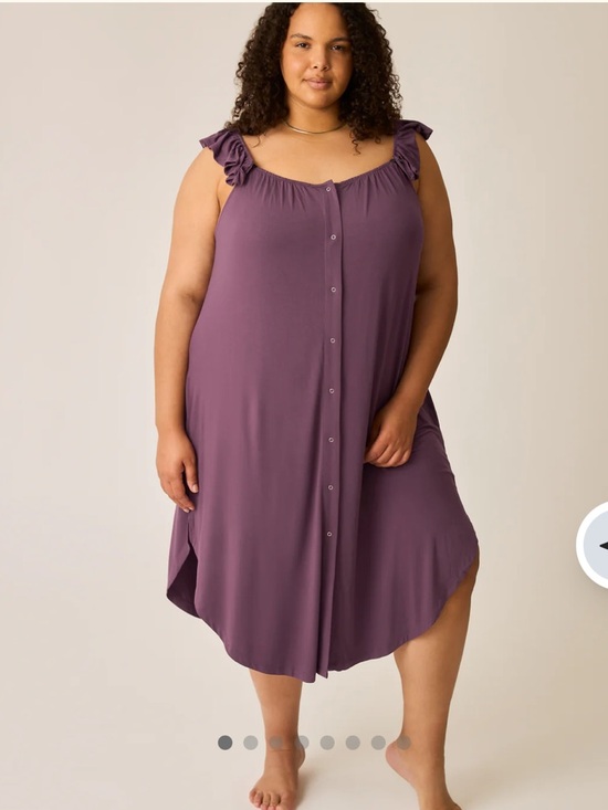 Kindred Bravely Other - Purple Button-Front Labor and Delivery Gown